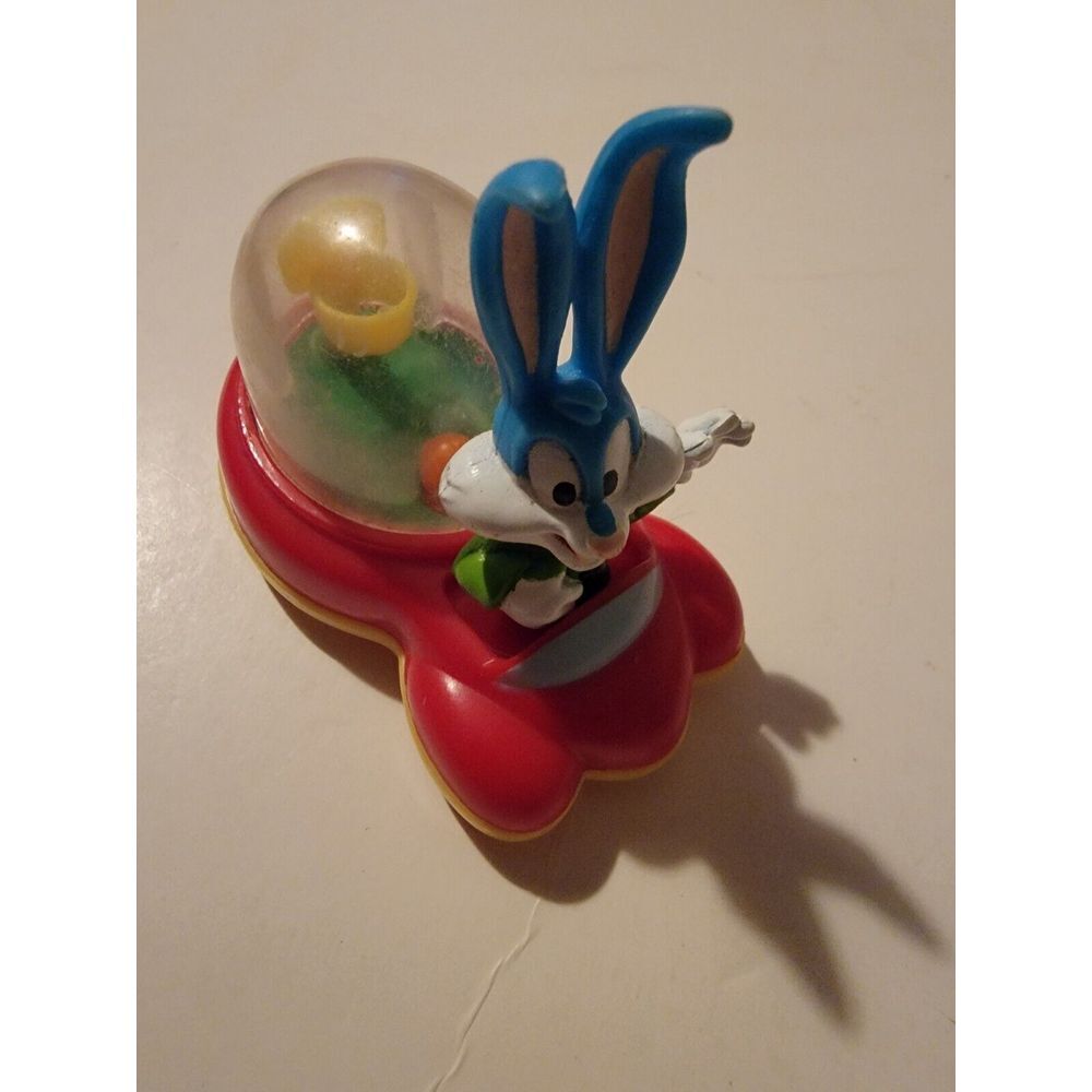 Vintage 1992 Warner Brothers Looney Tunes Bugs Bunny Car Basketball 3"